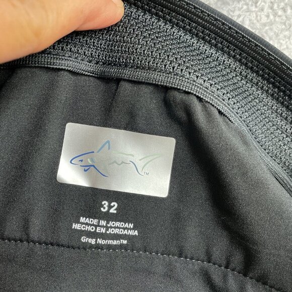 NWOT Greg Norman Men's Size 32 Black Performance Golf Shorts - Picture 5 of 7